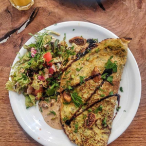 Fungi Crepe - Vegan Vegetarisch