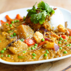 Indisches Dal Curry